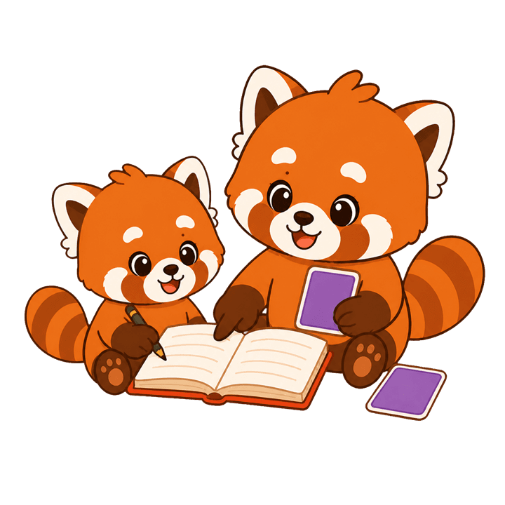 Yoo the red panda ready to help